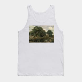 Forest of Fontainebleau by Jean-Baptiste-Camille Corot Tank Top